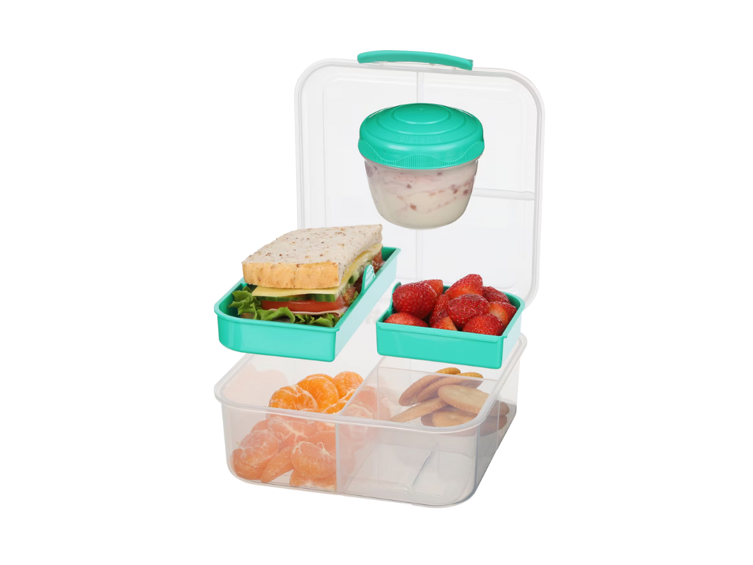 Buy Sistema® Bento Cube To Go 1.25L with Yogurt Pot | in Qatar Buy Sistema® Bento Cube To Go 1.25L with Yogurt Pot | in Qatar